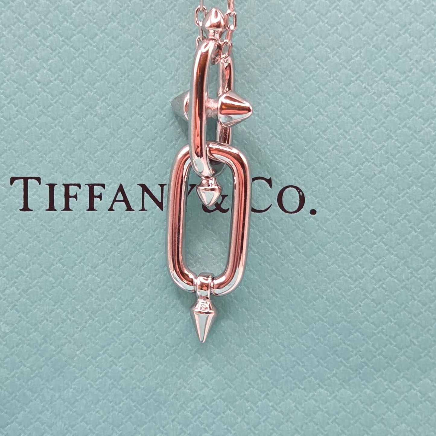 Chain Link Spike Necklace