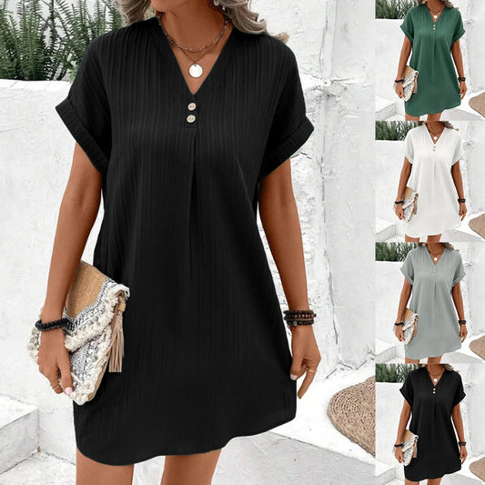 Loose Comfort T-Shirt Dress