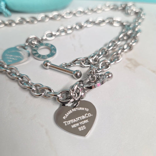 The Link Bar Necklace & Bracelet Set