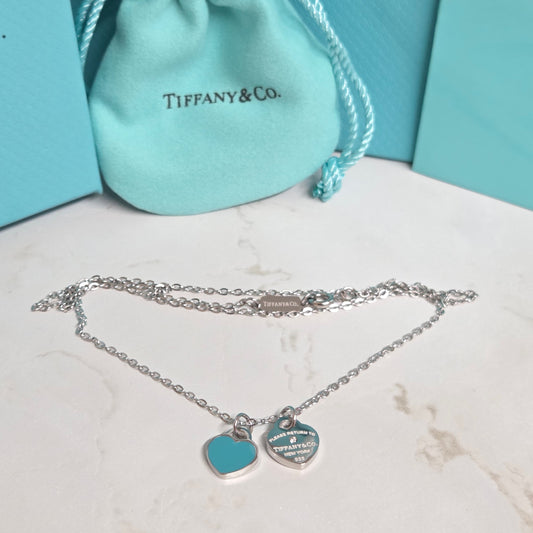 Double Heart Necklace