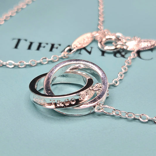 Double Ring Necklace