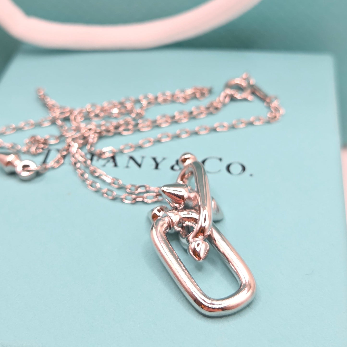 Chain Link Spike Necklace