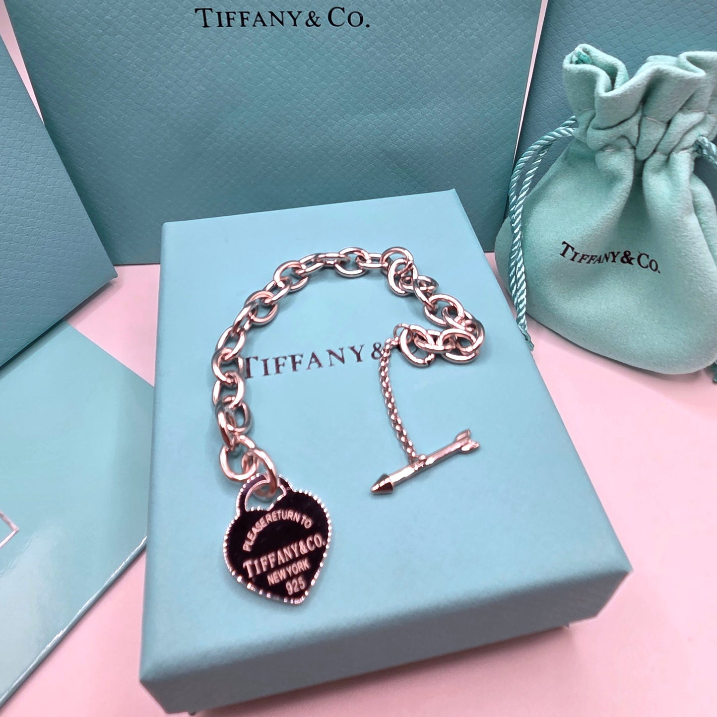 Arrow Heart Bracelet