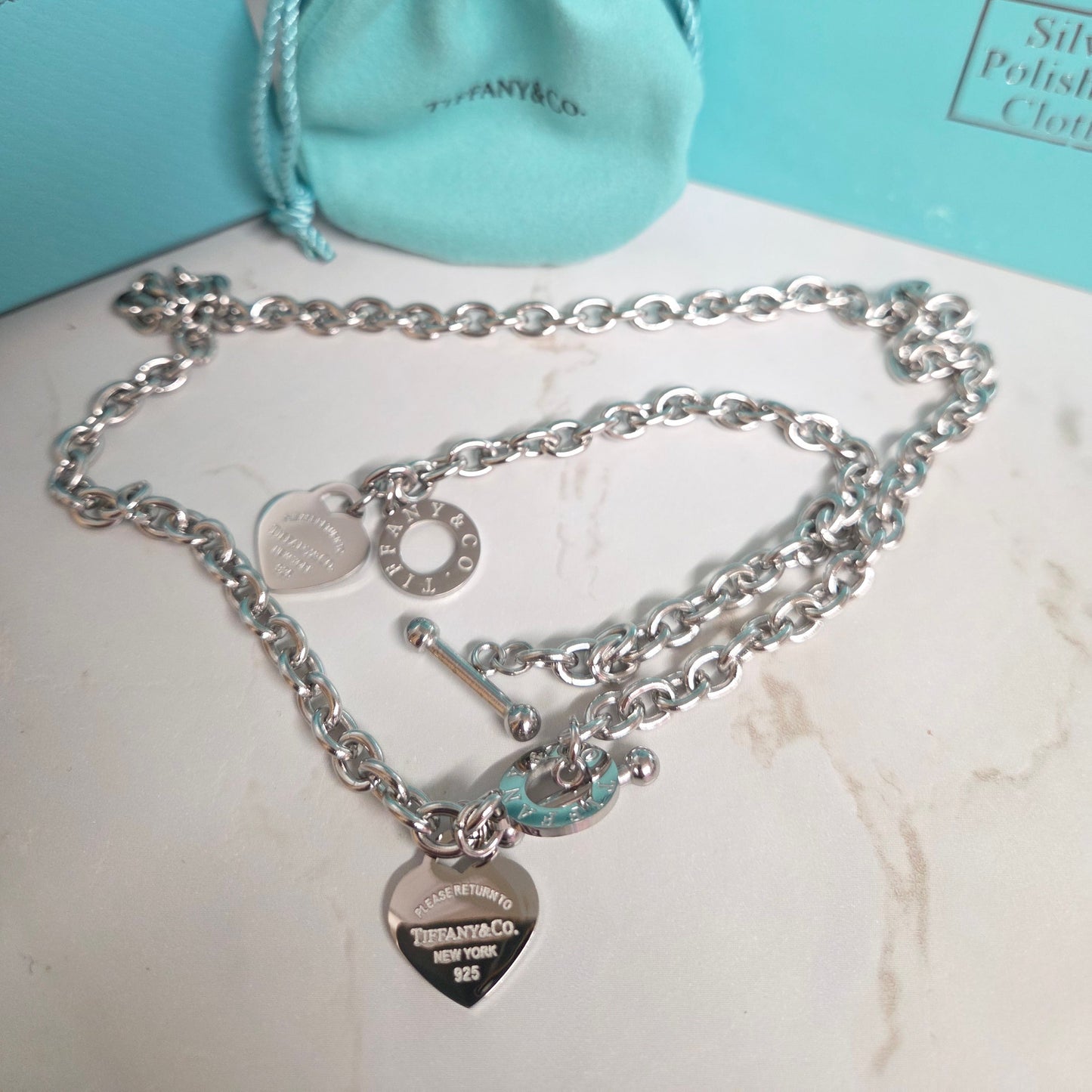 The Link Bar Necklace & Bracelet Set