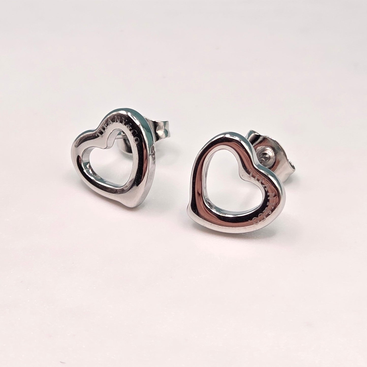 Silhouette Heart Earrings