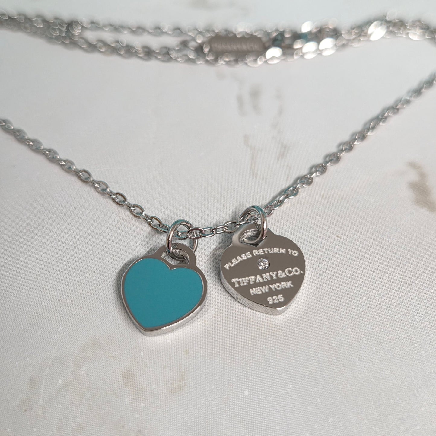 Double Heart Necklace