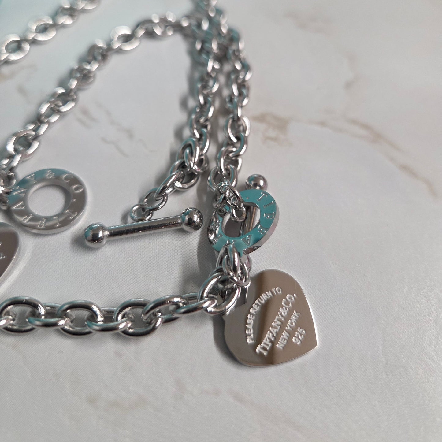 The Link Bar Necklace & Bracelet Set