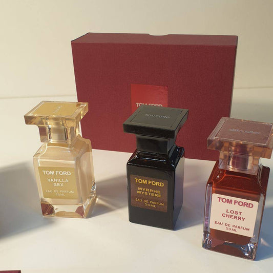 Three Bottle Perfume Set