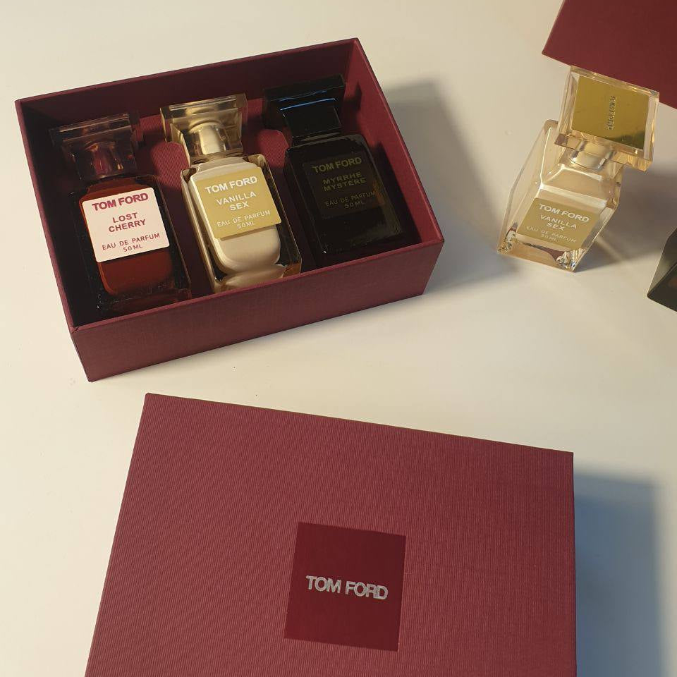 Three Bottle Perfume Set